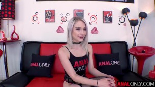 anal ONLY Scarlett Hampton's anal interview