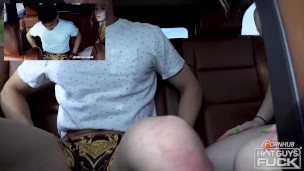 Marc Knocks Nala's Big Ole Titties All Around The Car!