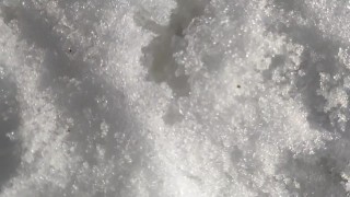 Close up cum to the snow and showing cum in the snow