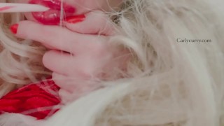 The 2021 candy cane suck and tease! 