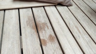 Squirt orgasm in the public Sauna! Wet Pussy and Ass Fingered front a stranger - MissCreamy