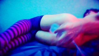 Huge Creampie All Over Femboy Butt