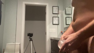 HUGE, THICK SQUIRT...THEN MASSIVE ORGASM AND CUMSHOT