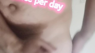 Guy MOANS Slaps His Ass & can't hold CUM: Dirty Talk Chubby and Hairy