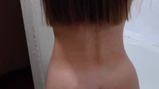Husband Fuck Me In The Bathroom In The Ass And Cum In Mouth 4K