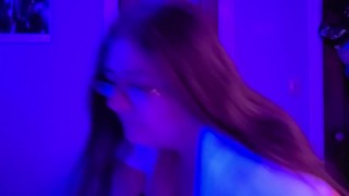 Rough Cock Play, and Blow Job with Vibrator Finish