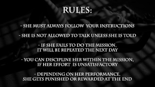 Female Training Day 3/28 - Testing her endurance and fitness with obstacles