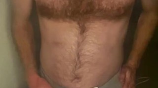 Dirty Talked into Cumming with Furry Redhead