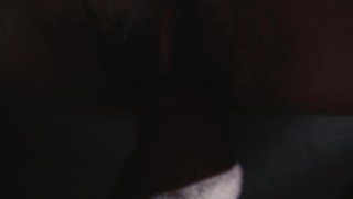 Milf sucks my cock with cream, fuck and gets cum in creamed tits - 4k