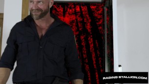 RagingStallion - Sexy Officer Killian Knox Flip Fucks Hairy Muscle Hunk
