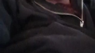 Jerking off in a cold room
