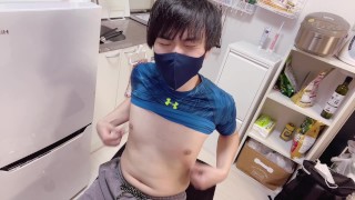 箸を使ってチクニーしたら気持ち良すぎて喘ぎまくったｗｗ　ドライオーガズム　メスイキ　乳首攻め　 ゲイ　ホモ　ノンケ