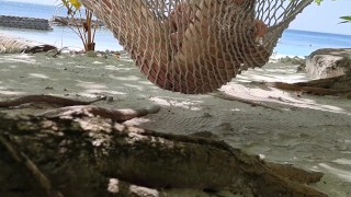 Big Natural Tits Teen Outdoor Masurbate while her friends swimming