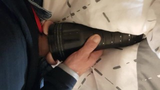 Masturbation solo avec fleshlight 