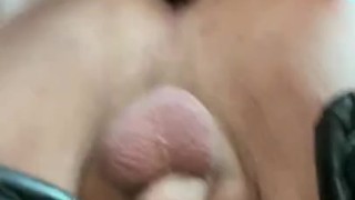 Under view Bareback Doggy Style