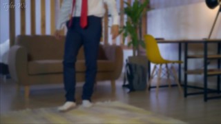 Big dick Asian twink teaches you Spanish while you jerk off