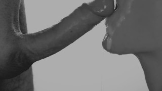 Mamada intensa con corrida por toda mi cara I Gemidos masculinos