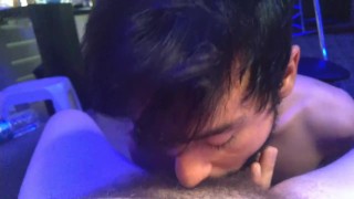 HOT GUY SUCKING ON MY UNCUT DICK