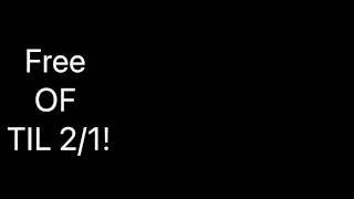 Five Finger February - CUM SCHEDULE