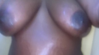 Slow motion titty bounce