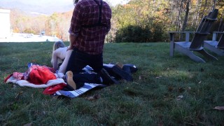 Picnic turned into fucking outside (short)