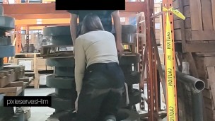 I'll fuck this shy girl at work any time