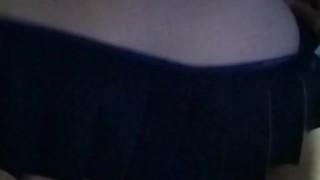 🍑De perrito con Minifalda de Marinerita