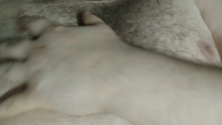 It's not hair, it's fur. Let's add some white