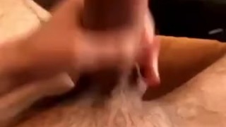 Jerking My Thick Juicy Latino Dick