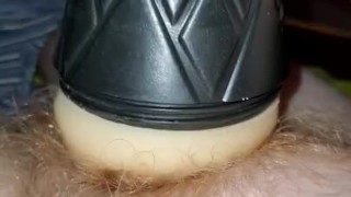 Quick creampie for my fleshlight