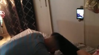 Sexy Latino creampies hard in my little wet tight pussy camera 2