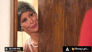 MOMMYSGIRL Alexis Fawx Fakes Being An Old Maid To Secretly Fuck With Her Stepdaughter