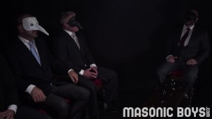 MasonicBoys - Smooth obedient initiate bred by muscle daddy leader