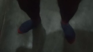 Masturbation in mirror