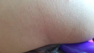 Jugando con mi dildo Morita