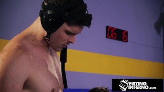 Hunk Wrestler Pinned N' Facefucked - Devin Franco, Shane Cook - FistingInferno