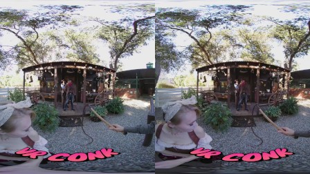 VR Conk Wild West hardcore Fucking With Cute Waitress From Saloon Alicia Williams VR Porn