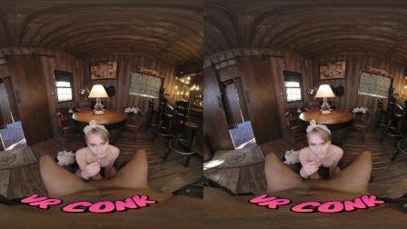 VR Conk Wild West hardcore Fucking With Cute Waitress From Saloon Alicia Williams VR Porn