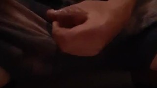 Jacking off before bed