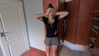 Dissing my BF who is wearing my clothes | sissy boy | humiliation