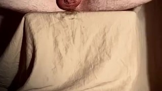 Rubbing my cock and balls while I think about my gf fucking her submissive roommate 