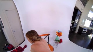 VRHUSH Naughty photoshoot with sexy blonde Katie Kush