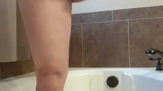 Jacking Off Without Lotion Pissing At End
