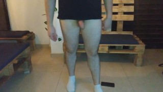 playing with my wife, we have a rocky moment and a lot of sex.