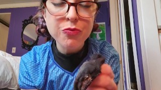 Space NERD Eats Her Panties