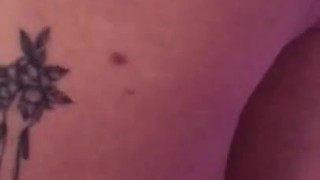 Wearing an anal toy for the day.