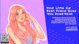 Your Best Friend Gives You Sloppy Wet Gagging Road-Head (ASMR Roleplay) by u/Hex_en