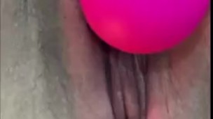 double ass and pussy masturbation until cumming