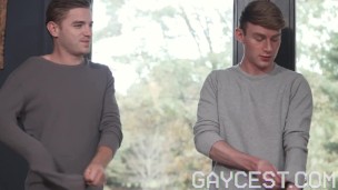 Gaycest - Horny stepuncle teaches boys how to fuck a pumpkin