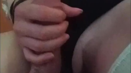 Girlfriend Sucking And Licking The Tip Of A Big Dick Lots Of Cum POV